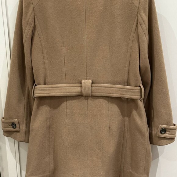Cole Haan Belted Wool Coat - Picture 2 of 2